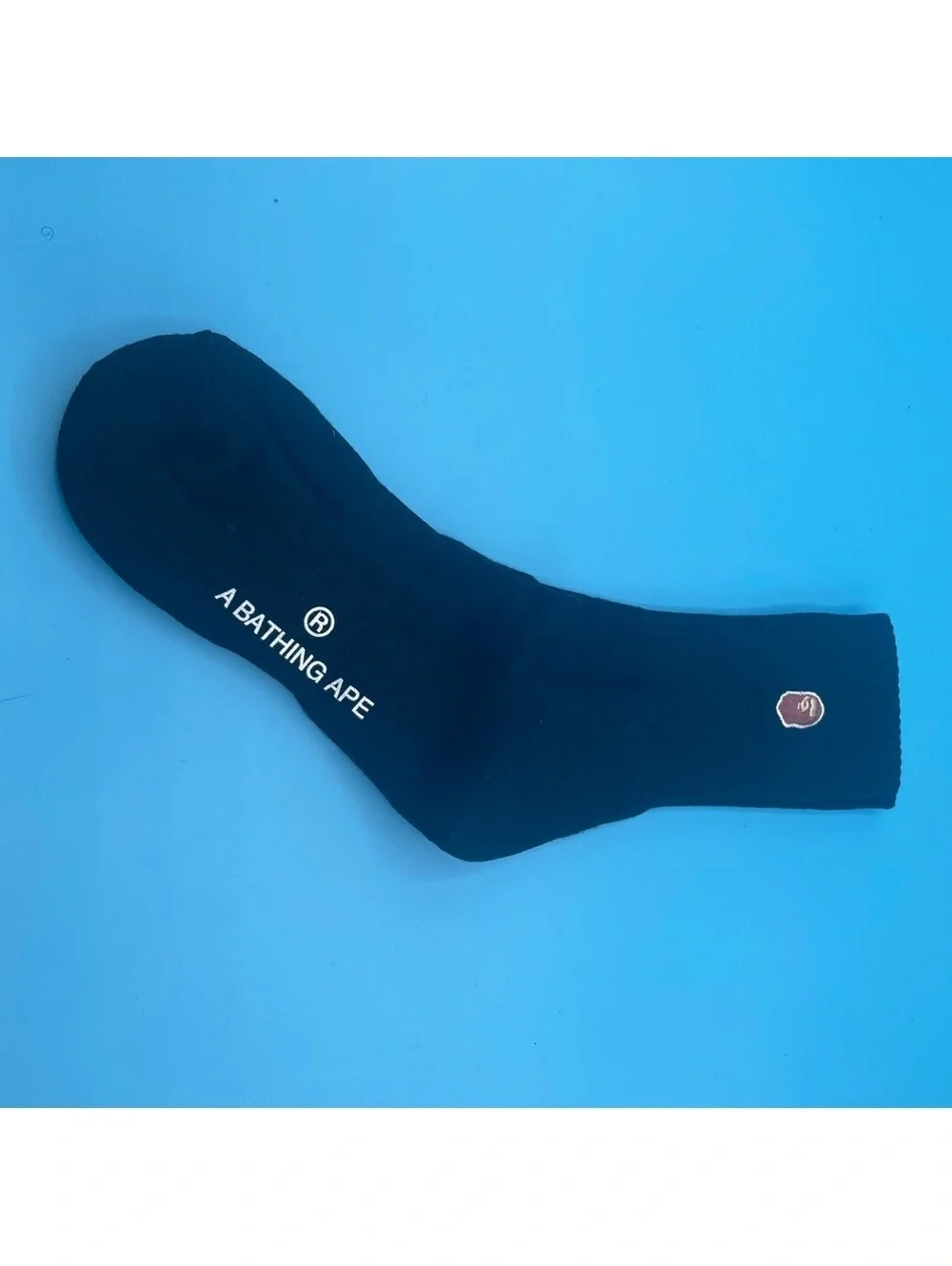 A Bathing Ape Black Casual Socks